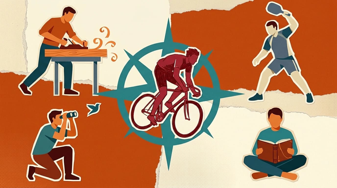 Hobbies for Men in Their 40s: Five Categories That Actually Work