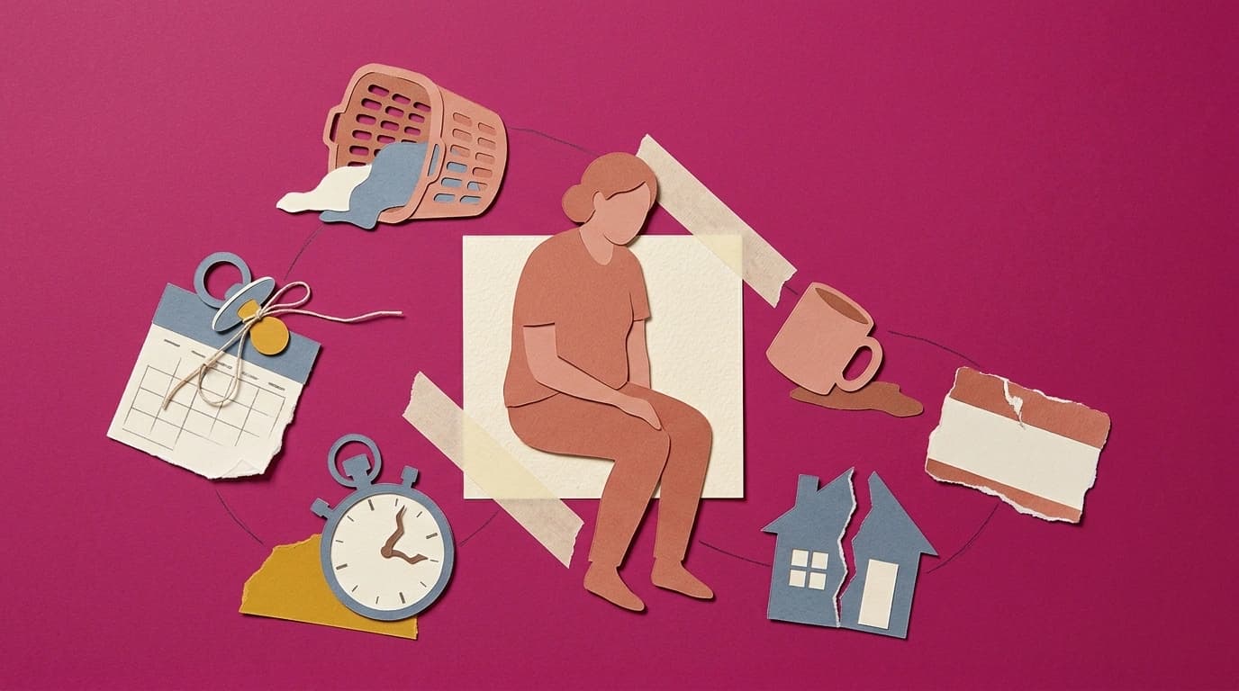 Stay at home parent burnout: the structural test and what actually moves it