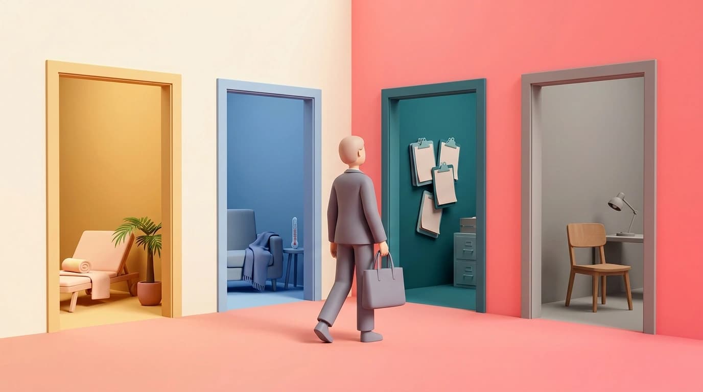 Stress leave from work: four US lanes, and the ladder that picks yours